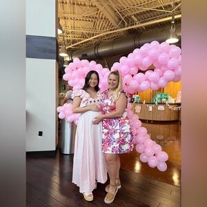 Fanm Mon Pink Maxi Dress